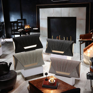 Bolso de Fiesta Cuadrado Rectangular de Moda, Simple, con Lentejuelas Arrugadas, de un Solo Hombro, con Cadena Cruzada, de PU, 2-2.9L, Personalizado, al por Mayor - Product Image 3