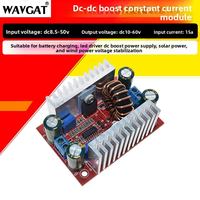 Convertisseur élévateur de tension JYS DC 400W 15A, module d'alimentation à courant constant, pilote LED