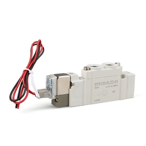 สำหรับวาล์วนิวแมติกโซลินอยด์วาล์ว SY5000 ซีรีส์ SY5120 SY5220 SY5140 24VDC 1/8 พอร์ต - Product Image 3