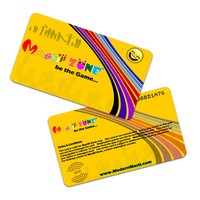 Carte de fidélité professionnelle en PVC plastique durable et imperméable, design personnalisé
