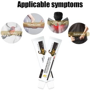 Krim penghilang rasa sakit, salep Herbal alami kalajengking Venom analgesik sendi otot lutut bawah nyeri tulang punggung 20g - Product Image 4