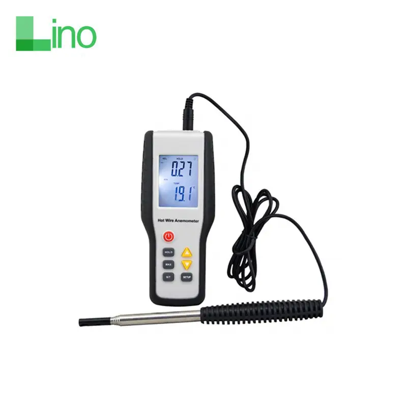 Ln HT-9829 dây nóng máy đo gió giá kỹ thuật số Vận tốc không khí Transmitter