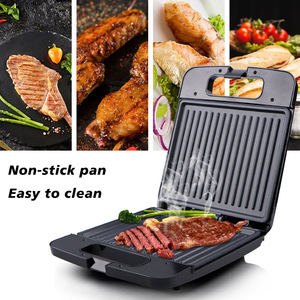 Machine à steak domestique, appareil multifonctionnel pour sandwichs et gaufres, grille-pain pour petit-déjeuner et repas légers - Product Image 1
