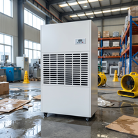 Dehumidifier Konstruksi 480L Heavy Duty untuk Restorasi Banjir, Pengeringan Bangunan, Proyek Terowongan Metro Bawah Tanah, Kapasitas Besar
