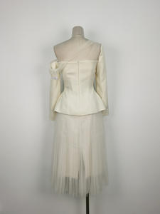 ชุดเดรสออกงานหรูหราสำหรับผู้หญิงชุดเดรสผ้าโปร่งยาวครึ่งกระโปรงผ้าโปร่งคุณภาพสูงสำหรับ2025 - Product Image 5