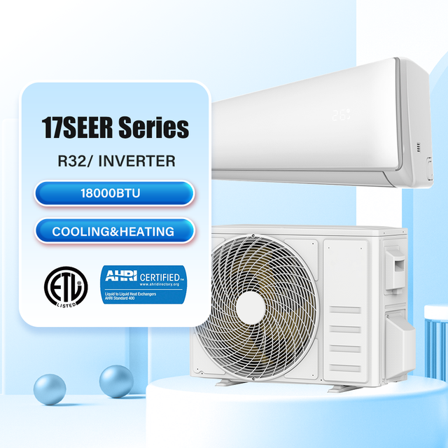R32 10001-12000 BTU Inverter Mini Split Air Conditioner Wall Mounted Household & Hotel Use Energy Saving