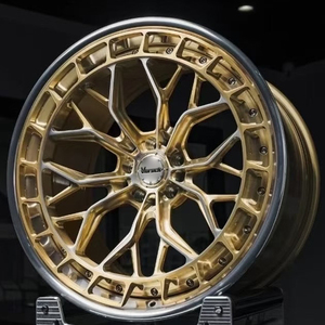 VIOROCK 2 piezas ruedas forjadas oro bronce 15-22 pulgadas 5*112 5*<span class=keywords><strong>120</strong></span> 5*114,3 para 370Z <span class=keywords><strong>BMW</strong></span> F32 G30 E90 M4 Ford Mustang Audi Car Rim - Product Image 1