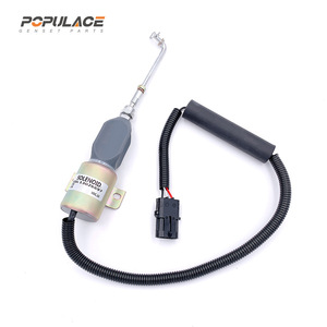 Populace Stop Solenoid Valve 13026697 DC24V For Diesel <b>Generator</b> Fuel Cut Off - Product Image 2