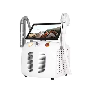 Nouvel appareil portable 2 en 1 pour l'épilation permanente du visage et du corps, machine d'électrolyse faciale pour la maison et le retrait de tatouages au laser Nd:YAG - Product Image 5