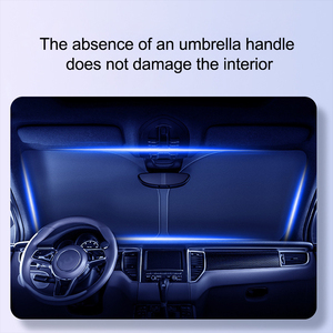 Strumento magico di parcheggio auto visiera parasole con luce di isolamento termico <span class=keywords><strong>tenda</strong></span> parabrezza anteriore copertura protezione solare parabrezza - Product Image 5