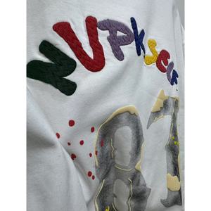 Unisex t-shirt estiva da uomo con stampa t-shirt <span class=keywords><strong>Anime</strong></span> 3D <span class=keywords><strong>Top</strong></span> massello oversize Hip Hop Streetwear Vintage in cotone lavato corto - Product Image 3