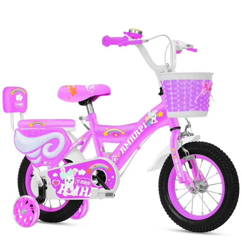 Bici per bambini da 16 pollici approvata CE con ruota da allenamento/bici per bambini princess 14 "di alta qualità/bicicletta per bambini OEM 12" per bambini anziani