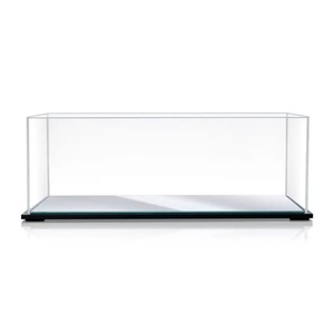 Vente en gros YAGELI Vitrines de présentation de voitures en acrylique transparent personnalisées, base noire, taille et épaisseur sur mesure, MOQ 100 pièces - Product Image 1
