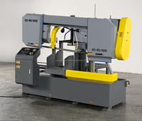 Machine à scier à ruban industrielle automatique CNC pour la découpe des métaux avec régulation de vitesse