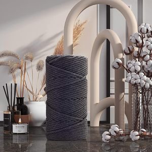 Acrame ottottord 5mm andandmade 4 wiwisted rairaided ottottope ope raft ord <span class=keywords><strong>para</strong></span> estry apestry reream atatchers nitnitting Lant anger DY Y - Product Image 6