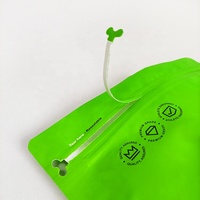 Pochette debout zip-lock en plastique personnalisée sac d'emballage en mylar alimentaire en poudre de protéines de lactosérum en feuille d'aluminium