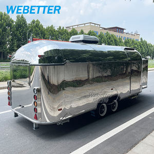 Webetter di động thức ăn nhanh Trailer đầy đủ trang bị thương mại phục vụ Trailer de Comida movil Ice Cream xe tải thực phẩm để bán - Product Image 4