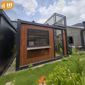 Portable Cafe Bar Shop Container Casas prefabricadas desmontables Flatpack 40Ft Prefabricado Home Modular Store Restaurante - Product Image 4