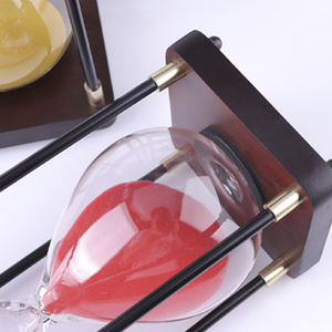 Personnalisé Luxe Vintage 30 60 120 Minute Cadre en Bois Verre <span class=keywords><strong>Sablier</strong></span> Décor à la Maison <span class=keywords><strong>Sablier</strong></span> pour Cadeaux d'Affaires - Product Image 6