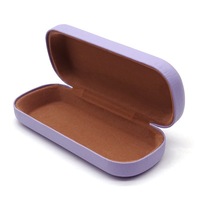 Étui à lunettes en fer de couleur unie / Boîte de rangement pour lunettes de soleil