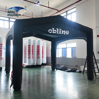 Tente dôme gonflable en TPU imperméable avec logo personnalisé pour événements, expositions, salons professionnels, publicité extérieure, chapiteau gonflable
