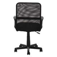 Chaise de bureau en maille ergonomique à hauteur réglable avec support lombaire pour le personnel de l'entreprise