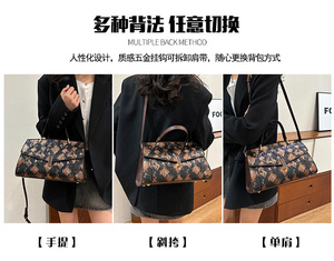 Nuevo Bolso de Mano de Diseñador para Mujer, de Cuero PU, Color Puro, con Asa, Bolso Tote de Hombro, de Lujo - Product Image 2