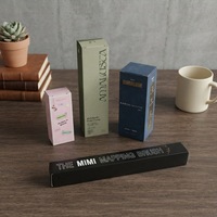 Boîte d'emballage cosmétique longue personnalisée, boîte en carton blanc pliable, boîte d'emballage de luxe imprimée pour huile corporelle et lotion avec logo privé