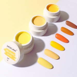 طلاء جل معدني, وعاء طلاء باللون الأسود والأبيض ذو صبغة عالية - Product Image 6