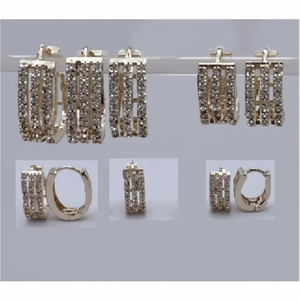 Splendidi sei pezzi di alta gioielleria assortiti per una presenza visiva sorprendente - Product Image 1