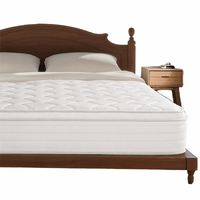 Matelas de luxe 5 étoiles pour hôtel, matelas en mousse roulé en boîte, matelas à ressorts ensachés indépendants pour hôtel, double anti-affaissement, vente en gros d'usine