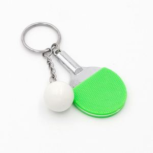 Llavero Creativo con Forma de Raqueta de Ping-pong, Colgante Versátil para Bolsa, Llavero de Moda Personalizado - Product Image 1