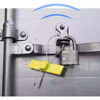 Sceau électronique anti-effraction en fil d'acier avec puce RFID UHF UCODE pour la gestion de la sécurité du transport de conteneurs dans les mines de charbon