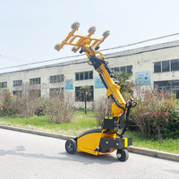 Robot de levage de verre à prix abordable avec moteur LD, ventouse à aspiration, système entièrement hydraulique pour l'installation de vitres de voitures et de murs-rideaux