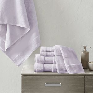 Ensemble de serviettes de bain Db, 6 pièces, coton jacquard, séchage rapide, usage domestique, serviettes de couleur unie - Product Image 3
