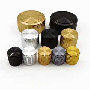 Cnc Gia Công Lưới Knurling Điện Tử Rắn Nhôm Điều Chỉnh Âm Thanh Khối Lượng Potentiometer Encoder Núm Điều Khiển - Product Image 3