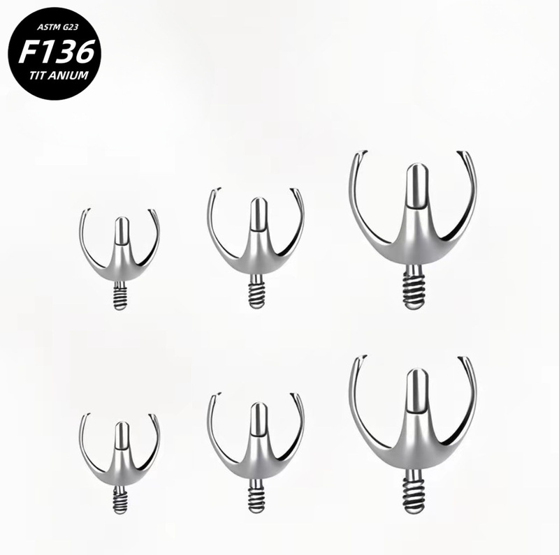 Popular Stainless Steel Accessories Sexy Lip