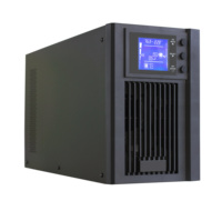 UPS en Línea de Doble Conversión de 2kVA, Onda Sinusoidal Pura, Alta Frecuencia, PF1, Fuente de Alimentación de Respaldo Estable para Servidores y Sistemas Informáticos