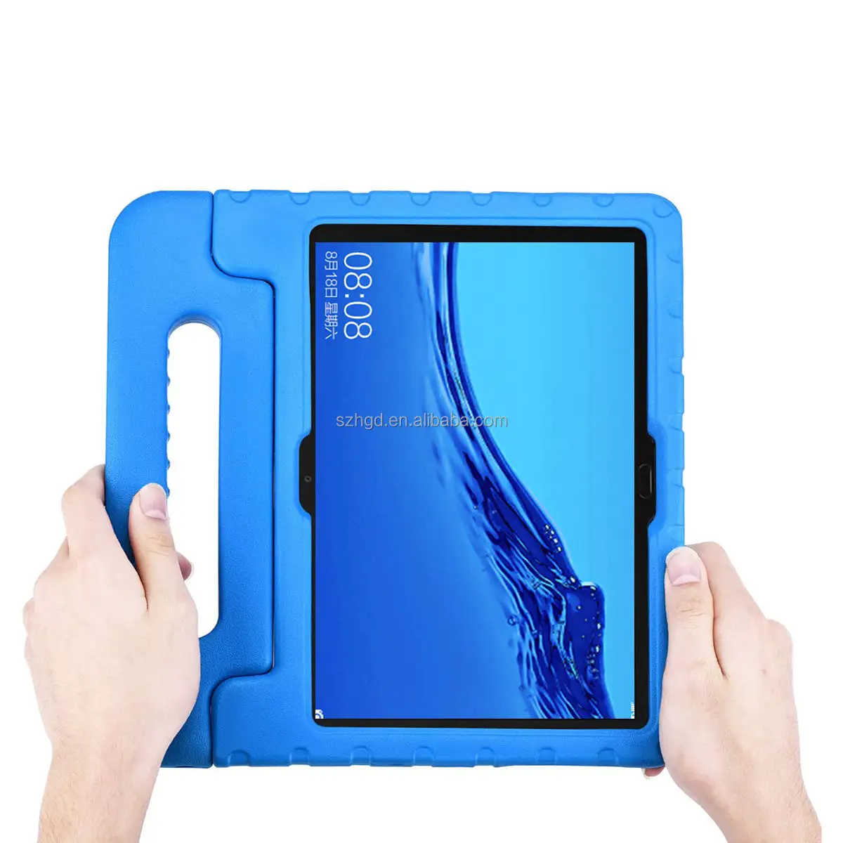 Espuma EVA Caso Capa Tablet Para Samsung Galaxy Tab A 8.0 2018 T387 Caso Com Kickstand