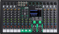 Console de mixage tout-en-un professionnelle, boîtier métallique, du studio de chambre à coucher à la scène, offrant un son partout