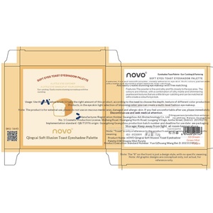 Paleta <span class=keywords><strong>de</strong></span> Sombras <span class=keywords><strong>de</strong></span> <span class=keywords><strong>Ojos</strong></span> <span class=keywords><strong>de</strong></span> Nueve Colores, Resistente al Agua, Certificada por MSDS, Acabado Mate, Brillante, Perlado, con Destellos, Tonos Tierra Ahumados, Gran Venta - Product Image 6