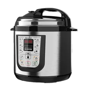 Pressure Cooker 70KPA 220V 5L/6L/8L/10L/12L Uncoated Intelligent Household Pressure Cooker