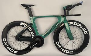 Direct usine, cadre de vélo de piste en fibre de carbone de conception française, modèle de course aérodynamique authentique - Product Image 3