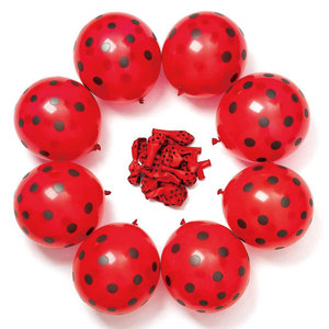 Set <span class=keywords><strong>di</strong></span> Palloncini in Lattice Nero e Rosso a Forma <span class=keywords><strong>di</strong></span> Coccinella, Stella e Cuore in Foil per Feste <span class=keywords><strong>di</strong></span> <span class=keywords><strong>Compleanno</strong></span> per Bambini - Product Image 4