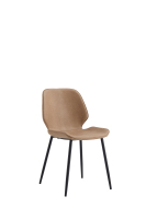 Chaise de restaurant moderne en acier pour usage intérieur dans les restaurants, hôtels, bars, écoles, salons, villas