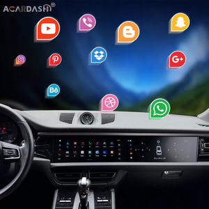 ACAR 12.3인치 듀얼 스크린 업그레이드 8G+256G 카 라디오 오디오 시스템 카플레이 포르쉐 마칸 2018-2024 RHD 차량용 멀티미디어 플레이어 - Product Image 3