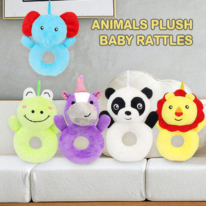 Juguetes para Bebés Recién Nacidos al por Mayor con MOQ Bajo, Sonajeros para Bebés de 6 a 12 Meses, Peluche de Animales Personalizado - Product Image 4