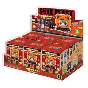 Toy Official Store 100% Genuine Nar Utoo Cute Beast Sitting Party Series <b>Vinyl</b> Plush Toy Sasuke & Friends Blind <b>Box</b> for Gift - Product Image 1