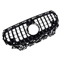 Nouvelle calandre GT W214 pour Classe E E260/E300/E260L/E300L 2024, barres verticales en ABS, modification