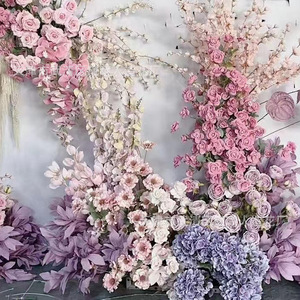 Ensemble de fleurs artificielles Mu Jinxi pour mariage, fleurs en soie de 80 cm, décorations pour plafond et sol - Product Image 3